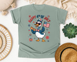 Happy 4th Of July Grey 2 graphic tee in Bay
