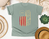 1776 We The People graphic tee in Bay