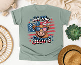 Oh My Stars Grey 2 graphic tee in Bay