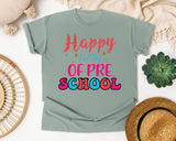 Happy Last Day Of Preschool graphic tee in Bay