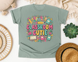Classroom Cutie graphic tee in Bay