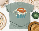 Game Day Script Ball graphic tee in Bay