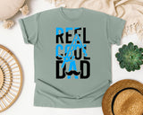 Reel Cool Dad White 5 graphic tee in Bay