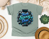 Tech Savvy Dad graphic tee in Bay