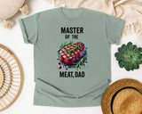 Master Of The Meat Dad Grey 2 graphic tee in Bay
