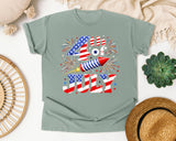 4th Of July graphic tee in Bay