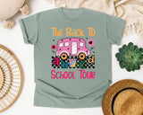 The Back To School Tour graphic tee in Bay