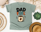 Dad Fuel Black graphic tee in Bay