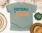 Football Junkie graphic tee in Bay