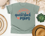Quarterback Mom graphic tee in Bay