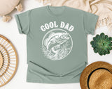 Cool Dad Fishing graphic tee in Bay