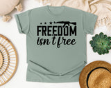 Freedom Isn't Free White graphic tee in Bay