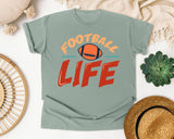 Football Life graphic tee in Bay