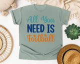 All You Need Is Football graphic tee in Bay