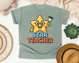 Star Teacher graphic tee in Bay