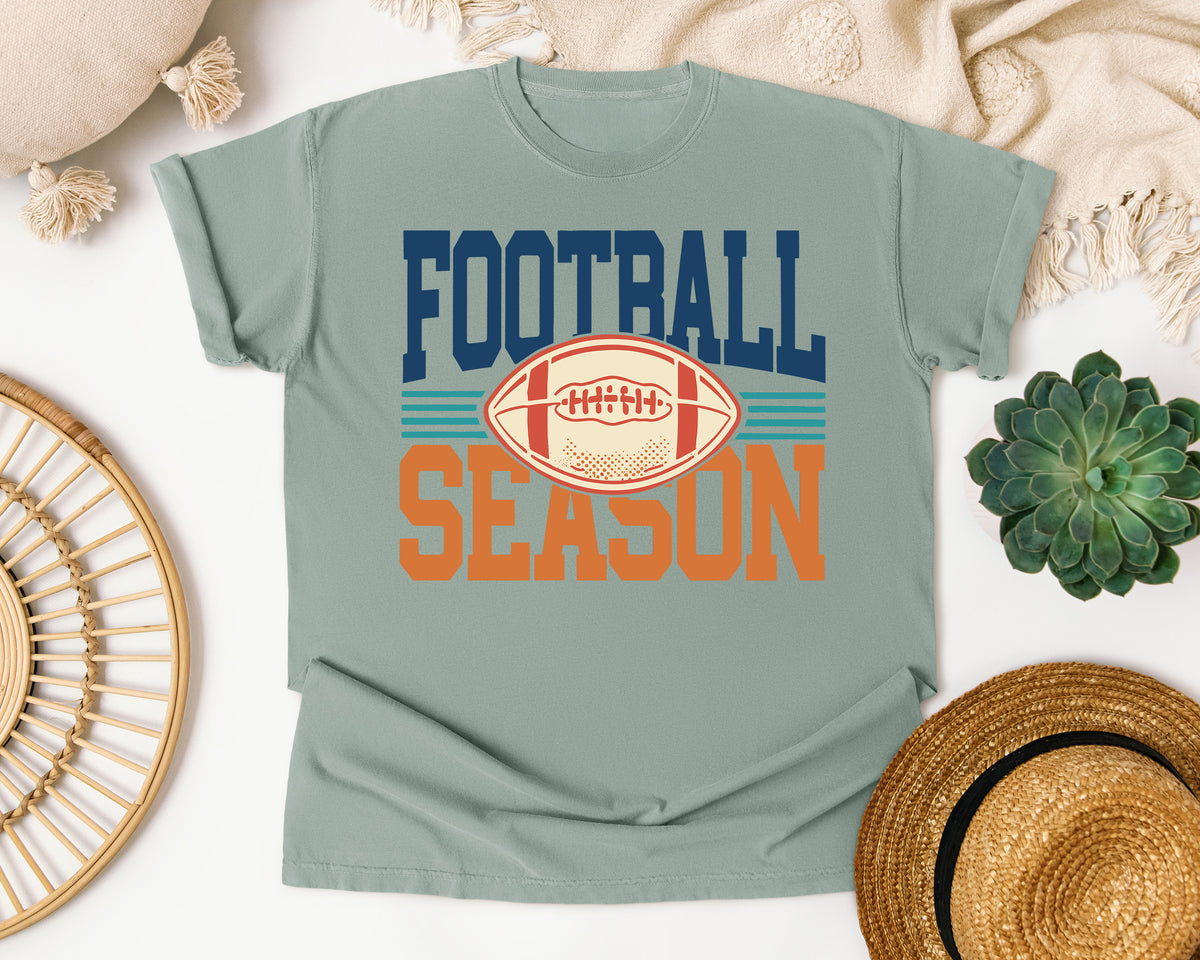 Football Season Bold graphic tee in Bay