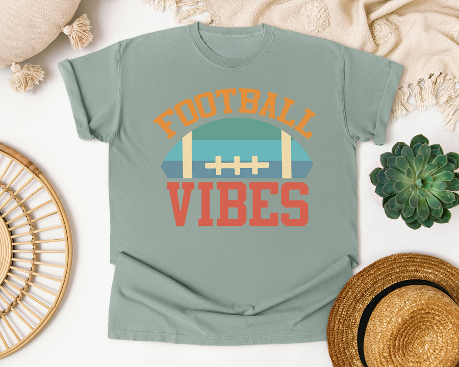 Football Vibes Red graphic tee in Bay