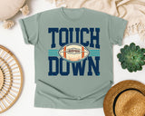 Touch Down Navy Bold graphic tee in Bay