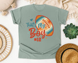 Thats My Boy Football 12 graphic tee in Bay
