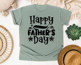 Happy Father's Day graphic tee in Bay
