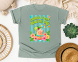 School Is Out Seas The Day graphic tee in Bay