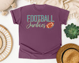 Football Junkies graphic tee in Berry