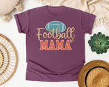 Football Mama Retro graphic tee in Berry