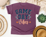 Game Day Vibes graphic tee in Berry