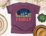 Football Family graphic tee in Berry