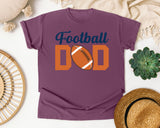 Football Dad Bold graphic tee in Berry