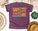 Game Day Game Day Game Day graphic tee in Berry