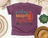 Friday Night Lights Arrow graphic tee in Berry