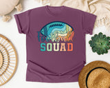 Football Squad graphic tee in Berry