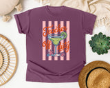 Teacher Off Duty Margarita graphic tee in Berry