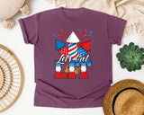 Let's Get Lit graphic tee in Berry