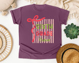 Sixth Grade Crew graphic tee in Berry