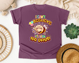 I Cant Beelieve Its Been 100 Days Bee graphic tee in Berry