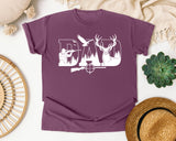 Dad graphic tee in Berry