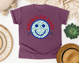 American Baby graphic tee in Berry