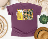 Dad Fuel Yellow graphic tee in Berry