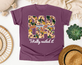 Dad Life Totally Nailed It graphic tee in Berry