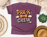 Pre-K Crew graphic tee in Berry