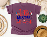 Little Mister Independent graphic tee in Berry