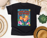 Goodbye Students Hello Sunshine graphic tee in Black