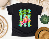 No Kids No Problems graphic tee in Black