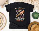 Any Man Can Be A Father But It Takes Someone Special graphic tee in Black