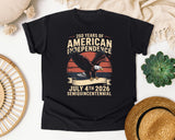 250 Years Of American Independence graphic tee in Black