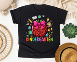 Kindergarten Leopard Apple Graphic Tee graphic tee in Black