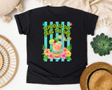 School Is Out Seas The Day graphic tee in Black