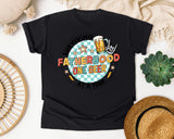 Surviving Fatherhood One Beer At A Time Grey graphic tee in Black